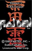 Raiden, capture d'écran